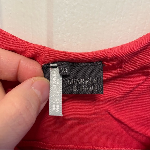 SPARKLE & FADE Colorblock Tank Dress - Picture 4 of 5